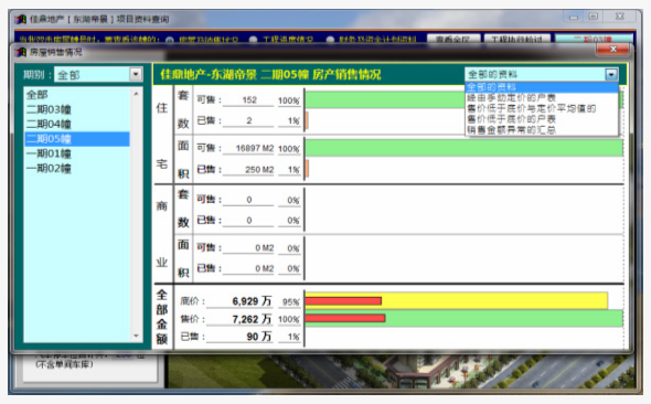 項目資料查詢